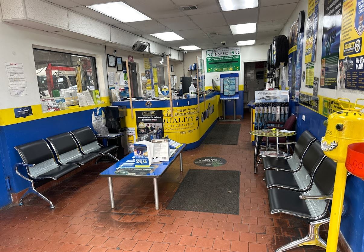 Interior of Quality Auto & Tire Center